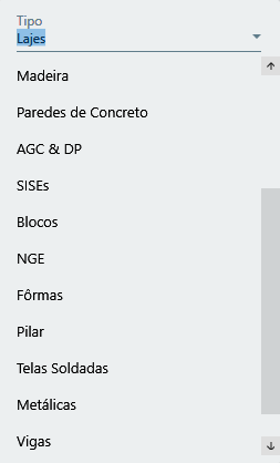 Catálogo de desenhos